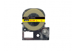 Epson LC-SC9YR, 9mm x 8m, testo rossa / sfondo giallo, nastro compatibile