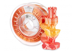 Spectrum 81017 3D filamento, PLA SILK RAINBOW, 1,75mm, 1000g, FIRE RED