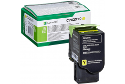 Lexmark C242XY0 giallo (yellow) toner originale