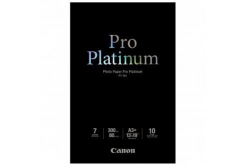 Canon 2768B018 Photo Paper Pro Platinum, carta fotografica, lucido, bianco, A3+, 300 g/m2, 10 pz PT-101 A3+, ink