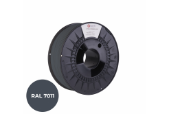 Stampa stringa (filamento), 3DF-P-PLA1.75-7011, C-TECH PREMIUM LINE, PLA, grigio acciaio, RAL7011, 1,75mm, 1kg