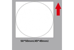 Niimbot etichette R A2A68351901, 50x50mm 150pz Round per B21