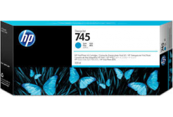 HP 745 F9K03A ciano (cyan) cartuccia originale